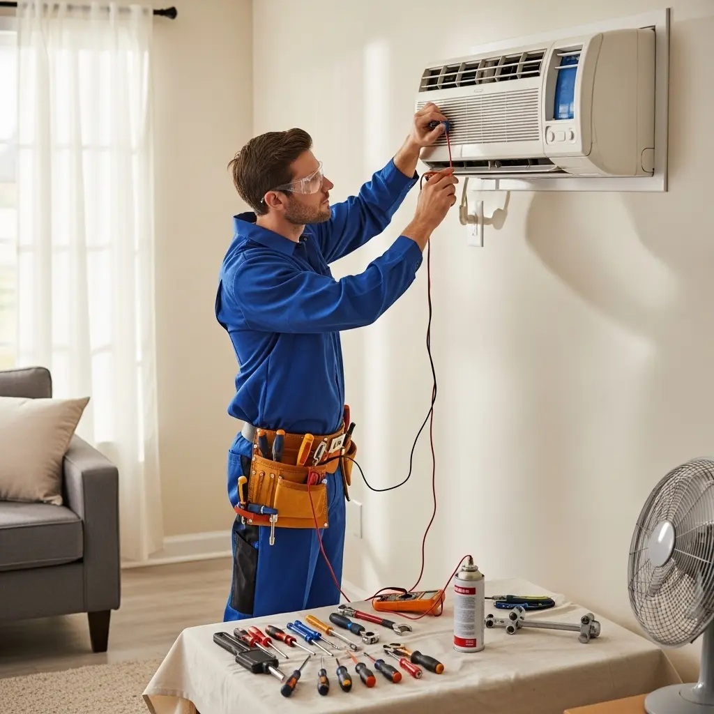 Esenyurt LG LG klima gaz dolumu ve bakım – Enerji verimliliği artırıldı. - Teknik servis örneği